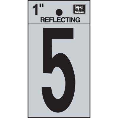 Hy-Ko Vinyl 1 In. Reflective Adhesive Number Five