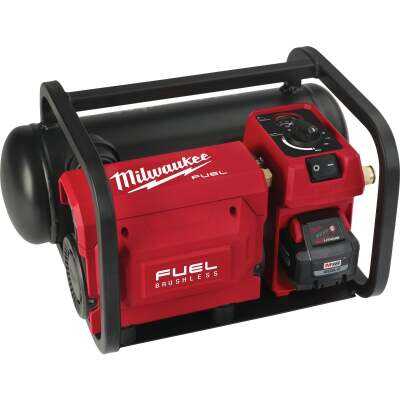 Milwaukee M18 FUEL Brushless 2 Gal. Portable 135 psi Cordless Air Compressor (Tool Only)